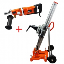 F-180S Industrial Grade Electric Handheld Diamond Core Drill 2200W 180mm Water Source Reinforced Concrete Building Variable